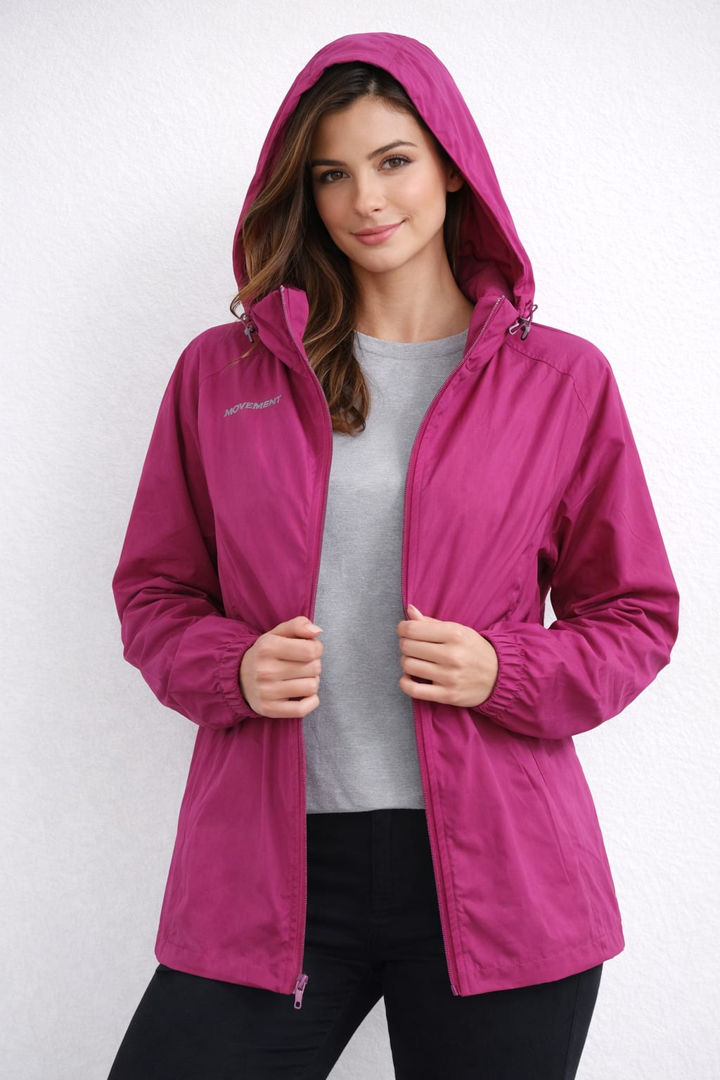 Campera rompeviento impermeable