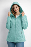 Campera rompeviento impermeable