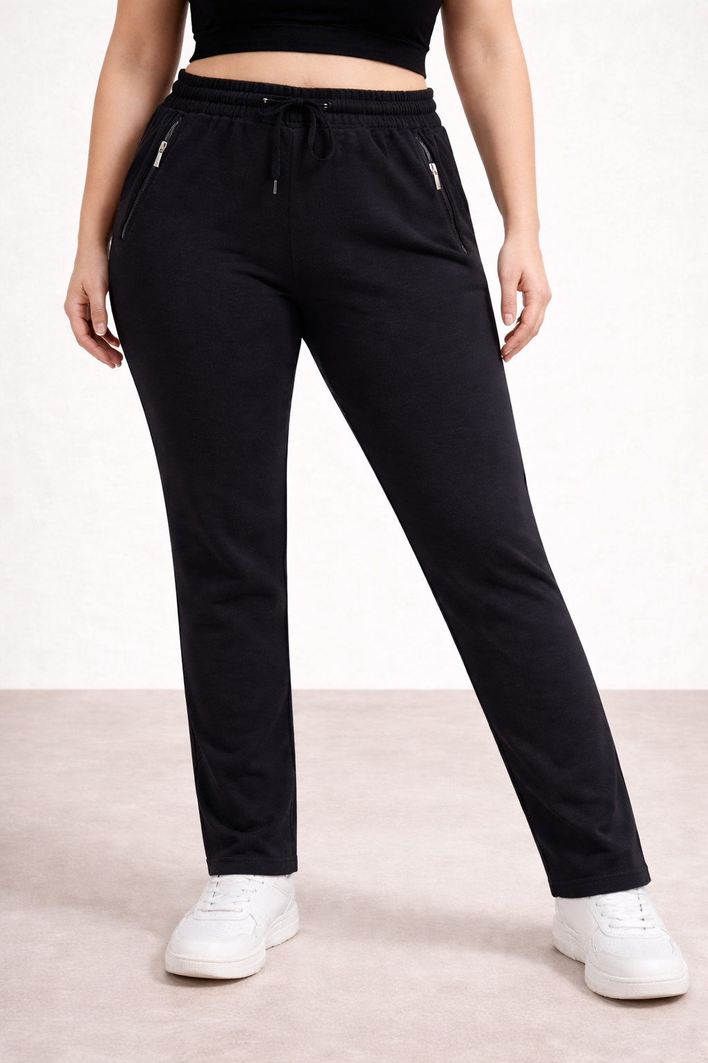 Jogguin algodón rústico con cierres