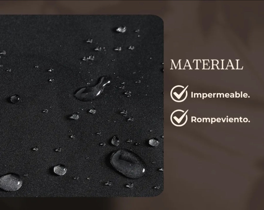 Campera rompeviento impermeable