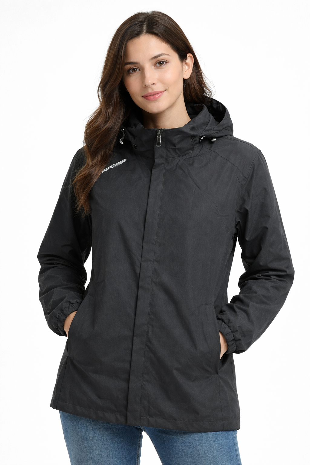 Campera rompeviento impermeable