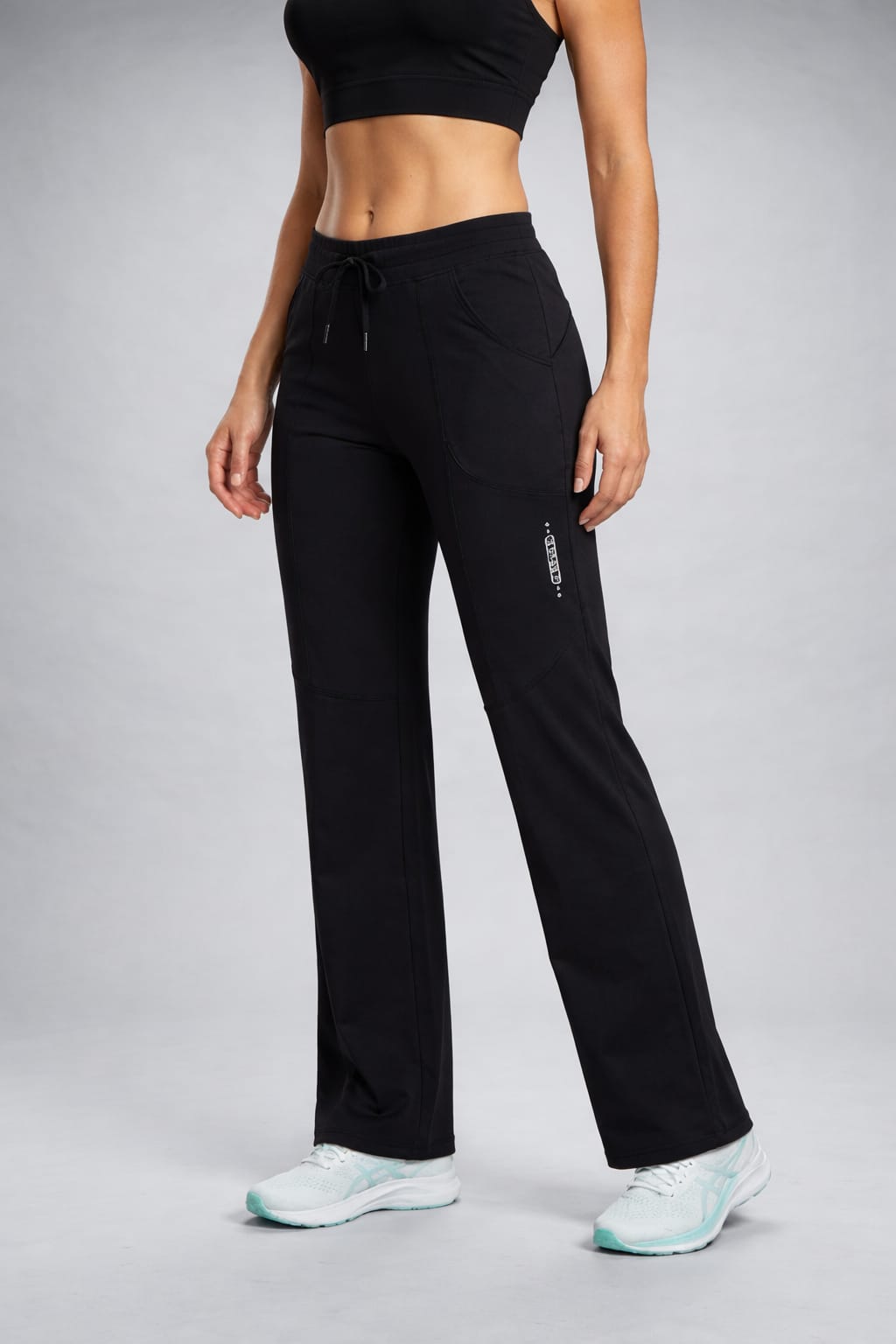 Pantalon microfibra con lycra