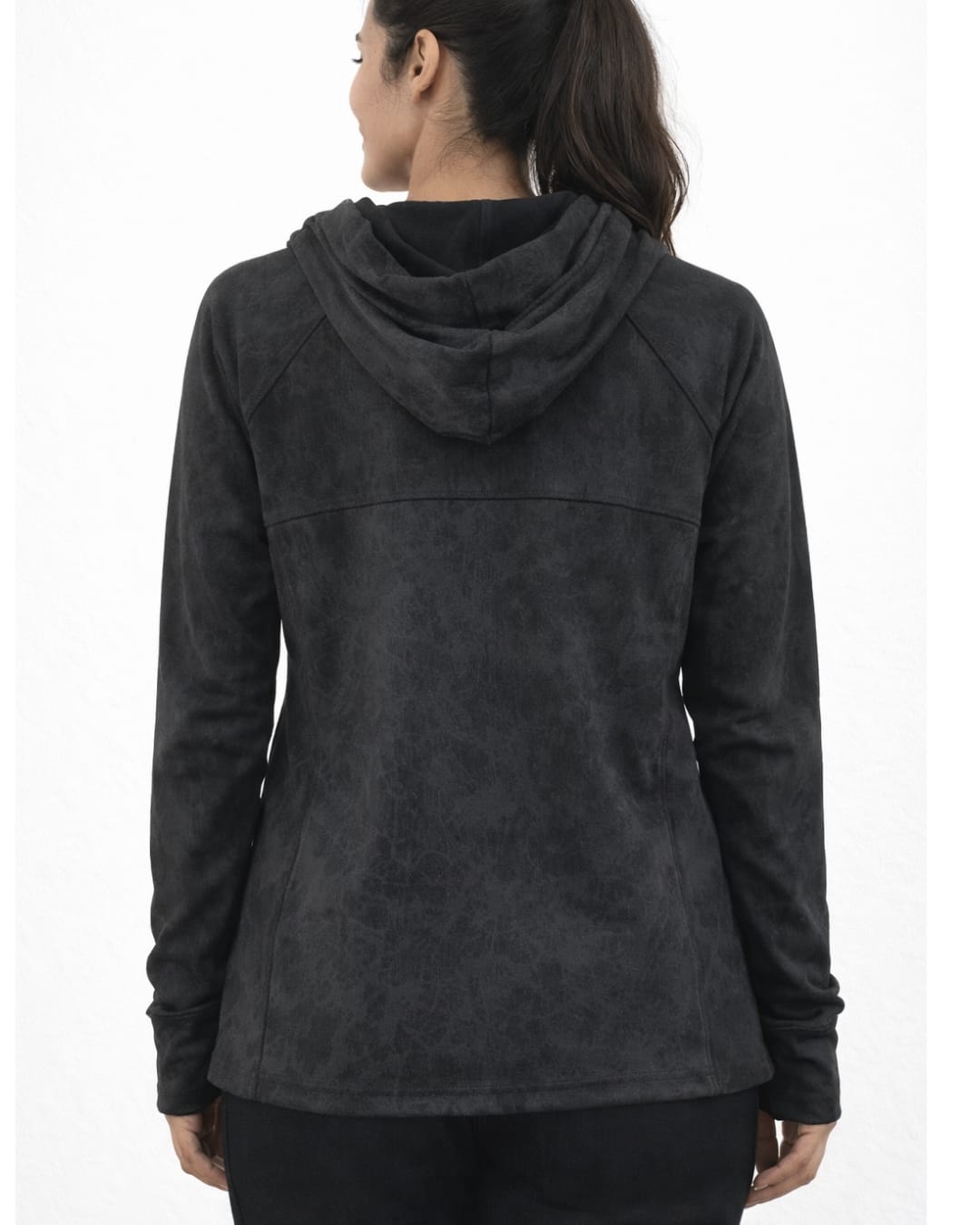 Campera deportiva lycra gofrada