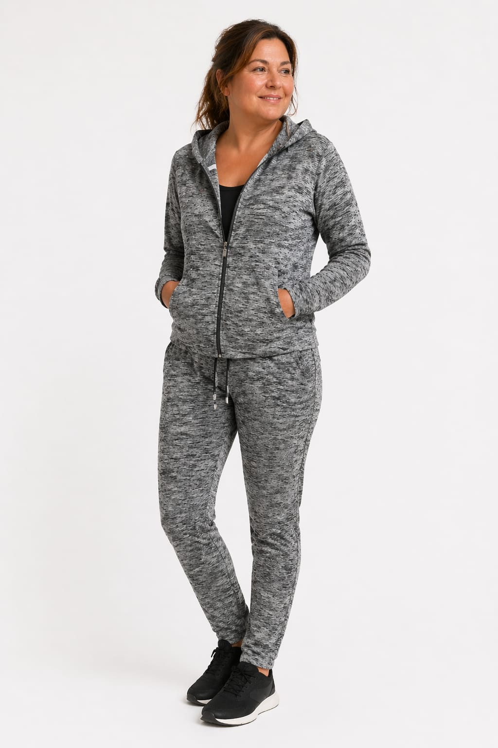 Conjunto jogging + campera térmico