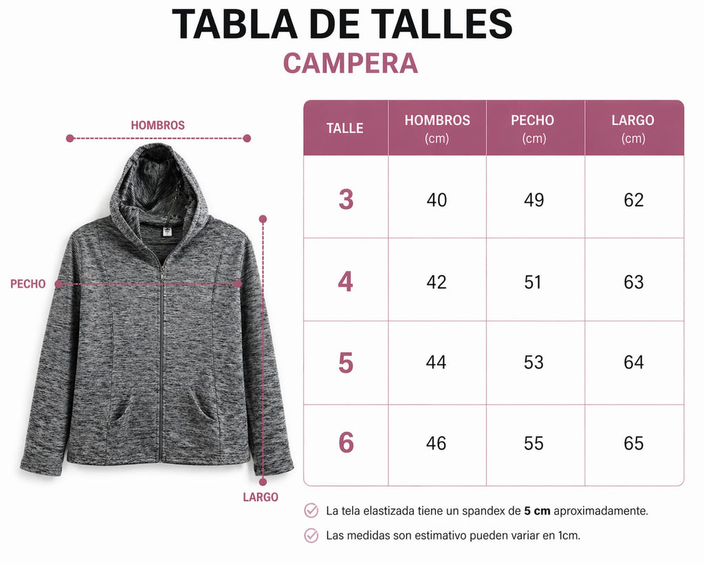 Conjunto jogging + campera térmico