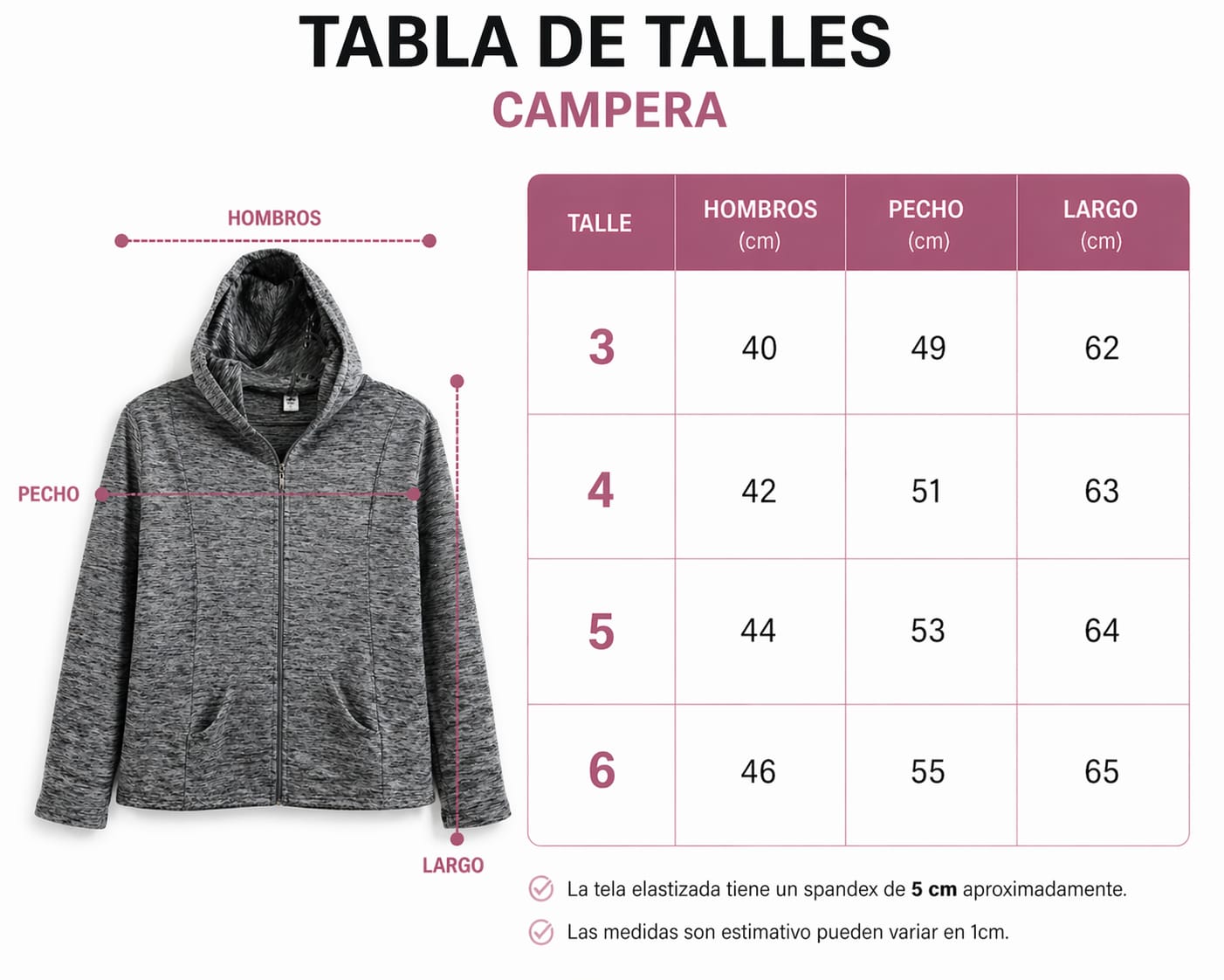 Conjunto jogging + campera térmico