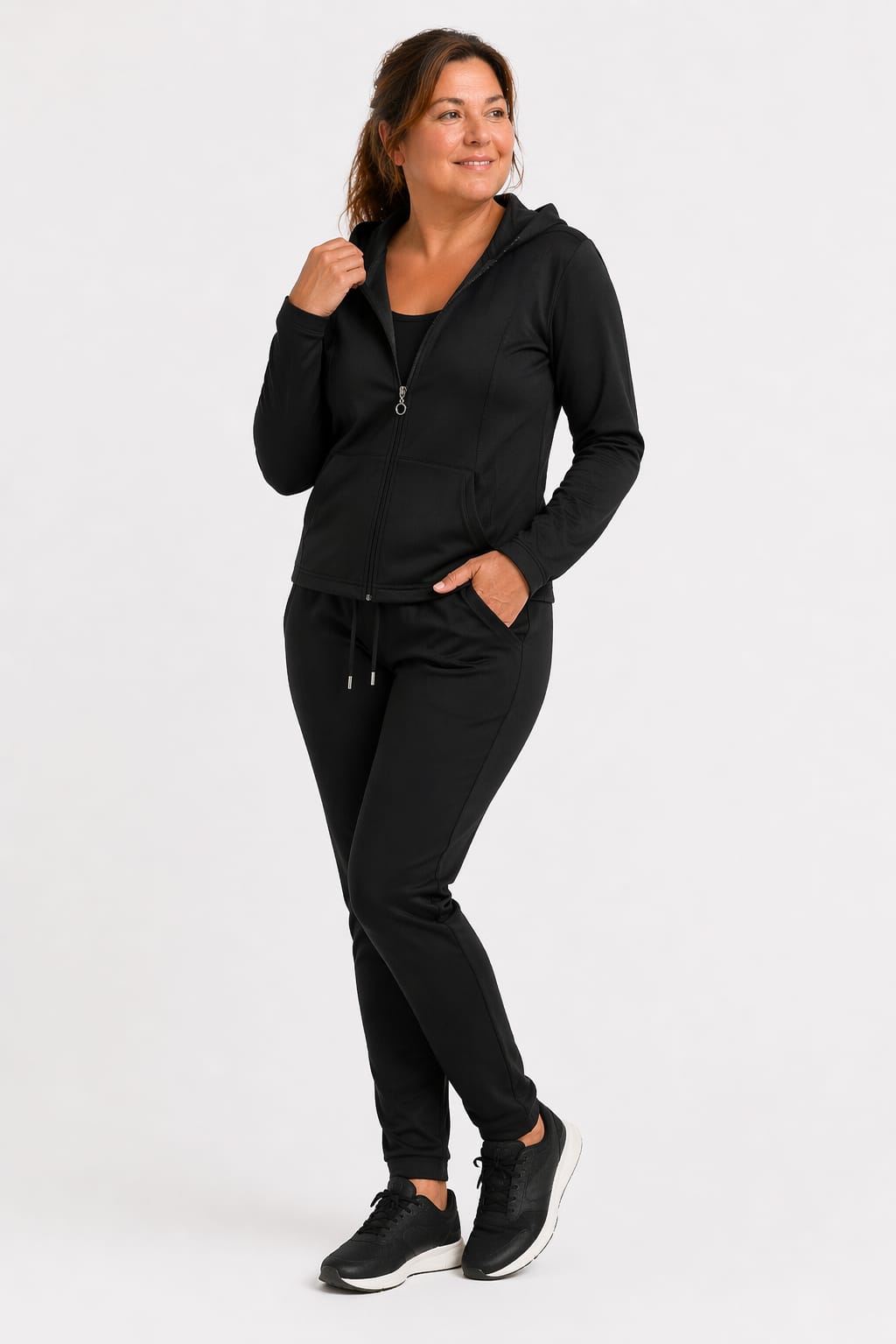 Conjunto jogging + campera térmico