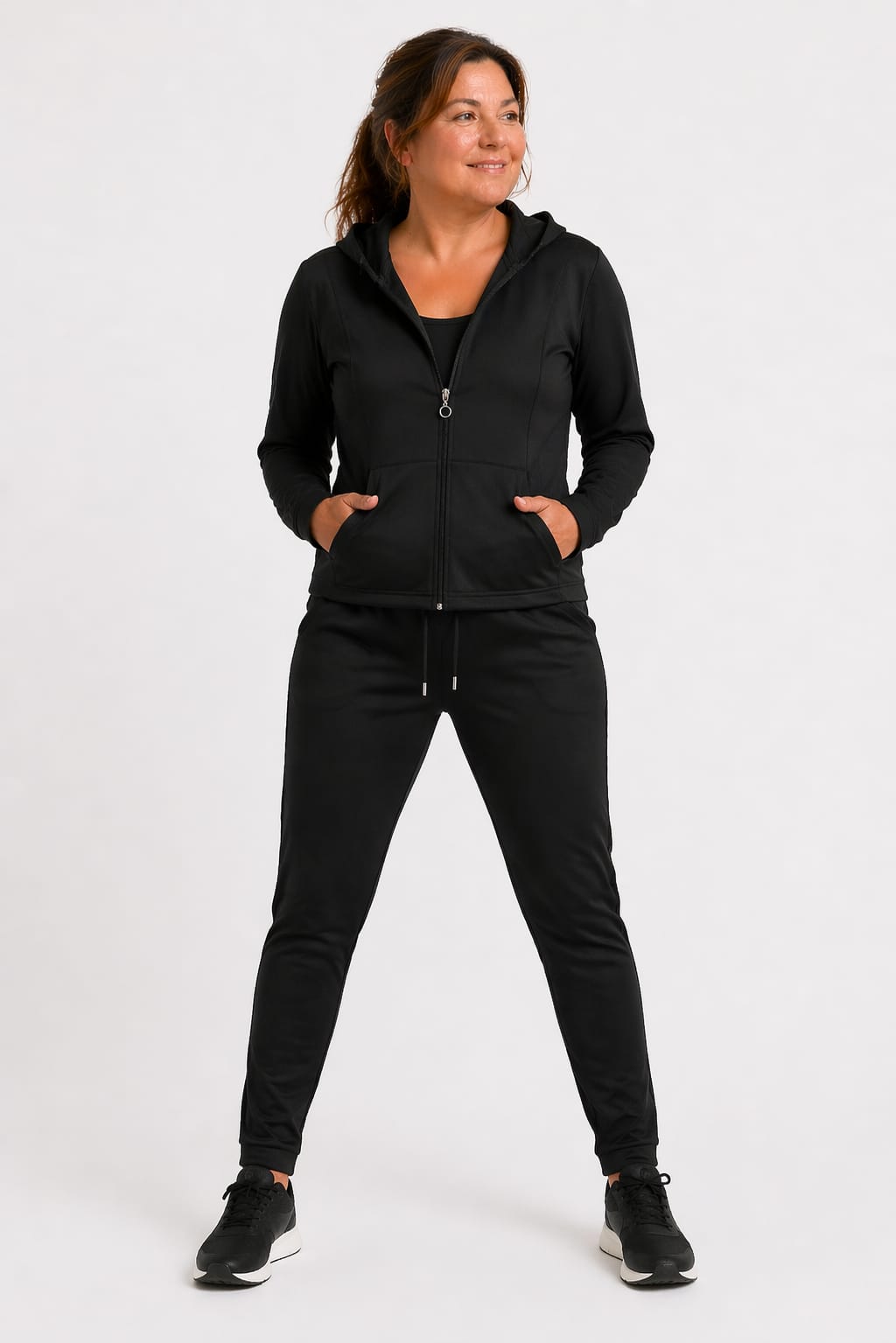 Conjunto jogging + campera térmico